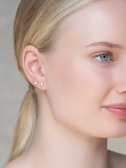 YLVA LI Diamond Pearl Örhängen – Gold 8711><noscript><img width=