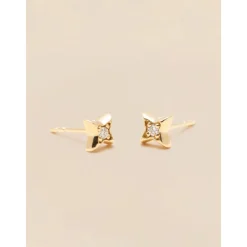 YLVA LI Diamond Stars Örhängen – Gold 8691>Signature Diamond Collection