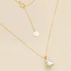 YLVA LI Embla Crystal – Guld>Halsband Online