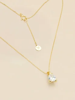 YLVA LI Embla Crystal – Guld>Halsband Online