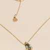 YLVA LI Embla Tourmaline – Guld>Halsband Sale