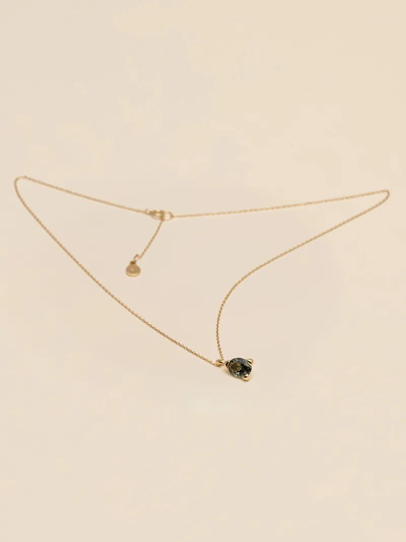 YLVA LI Embla Tourmaline – Guld>Halsband Sale