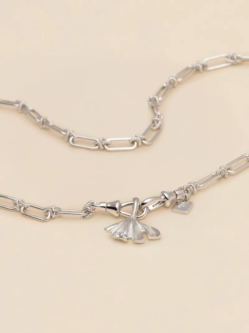 YLVA LI Embla Leaf Charm – Silver>Chram Discount