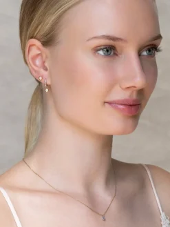 YLVA LI Essential Diamond Örhängen – Silver 8672>Signature Diamond Collection Clearance