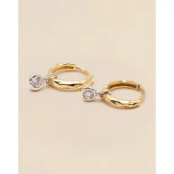 YLVA LI Essential Diamond Örhängen – Guld 8671>Signature Diamond Collection Outlet