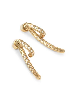 YLVA LI Mademoiselle Crystal Guld 6052>Örhängen New