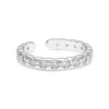 YLVA LI Mademoiselle Ring Crystal Silver 3072>Ringar New