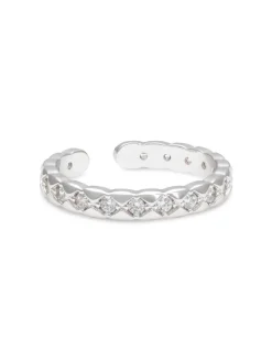 YLVA LI Mademoiselle Ring Crystal Silver 3072>Ringar New
