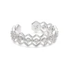 YLVA LI Mademoiselle Ring Crystal Silver 3081>Ringar Clearance