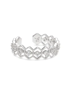 YLVA LI Mademoiselle Ring Crystal Silver 3081>Ringar Clearance
