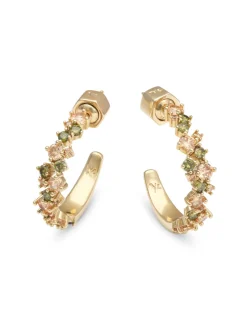 YLVA LI Meadow Avantgarde Peridot Guld 6011>Örhängen Outlet