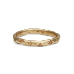 YLVA LI Petite Bertha Ring Guld – 3111>Ringar