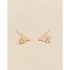 YLVA LI Petite Diamond Heart Örhängen – Gold 8731>Signature Diamond Collection Discount