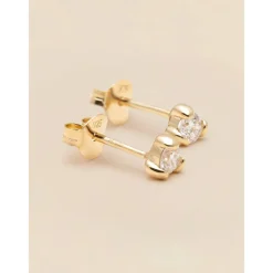 YLVA LI Signature Stud Diamond Örhängen 3,4mm – Gold 8625>Signature Diamond Collection Sale